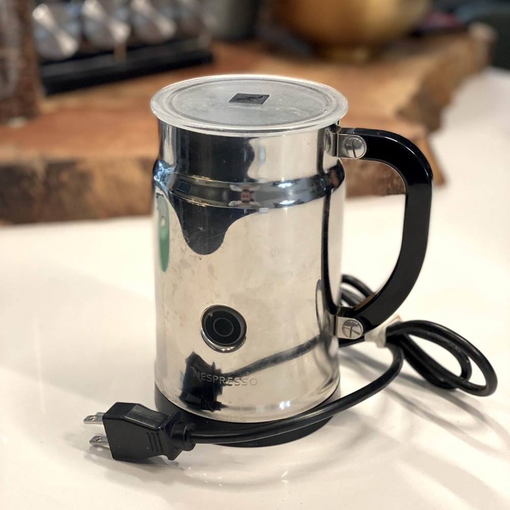 Nespresso Aeroccino Milk Frother Stainless Steel